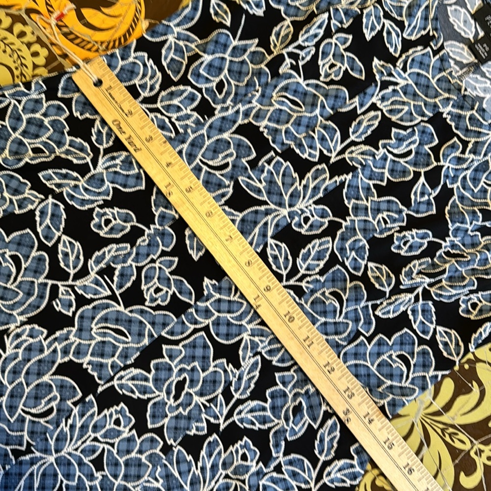 PERCEPTION PETITE EMBOSSED PRINT DRESS Sz:SP - Picture 6 of 8